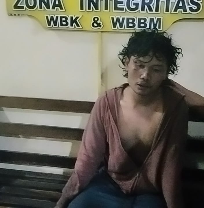 Aksi Maling Gas Elpiji Terbongkar, Satu Pelaku Kabur, Satu Lagi Babak Belur Diamuk Warga Sedati