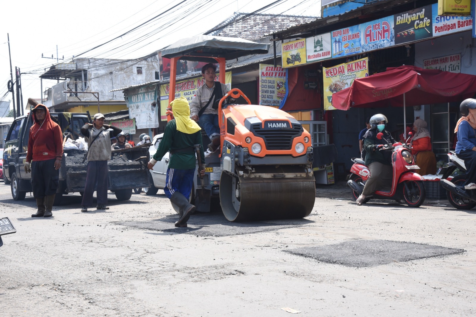 PUPR Sidoarjo Kebut Perbaikan 31 Ruas Jalan, Ditarget Tuntas Jelang Lebaran
